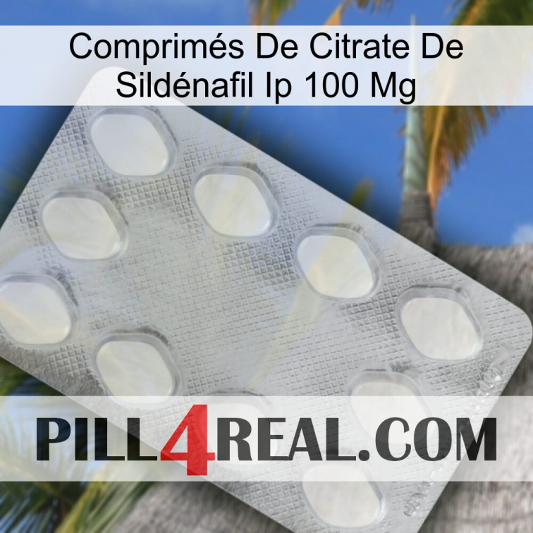 Comprimés De Citrate De Sildénafil Ip 100 Mg 16